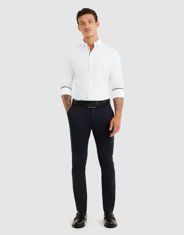 Tarocash - Iko Slim Stretch Bamboo Shirt