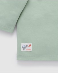 Purebaby - Thick Basic Long Sleeve Tee -Kids-Babies
