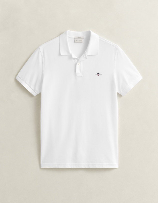 Gant - Slim Fit Shield Piqué Polo Shirt