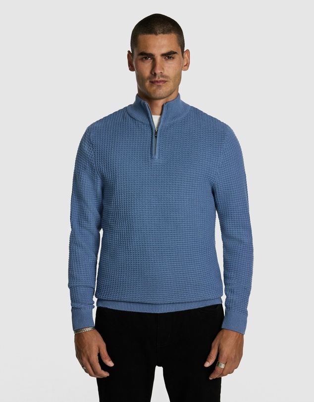 yd. - Martin 1/4 Zip Knit Jumper