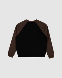 Santa Cruz - Multi Cruz Stack Mono Front Sweater - Teens