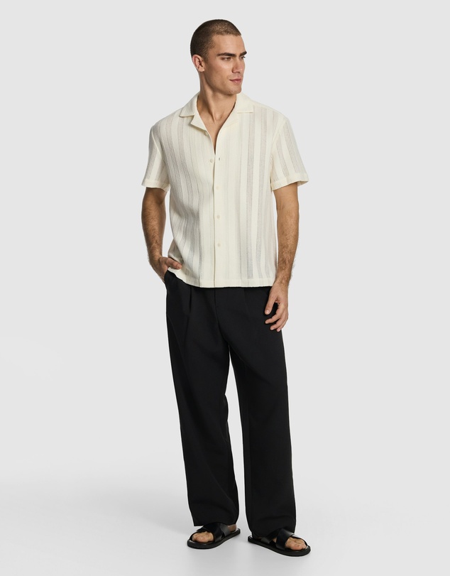 yd. - Stones Textured Shirt