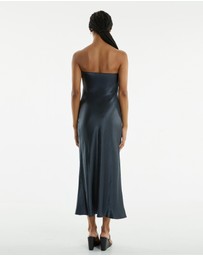 Third Form - Crush Bias Strapless Dress
