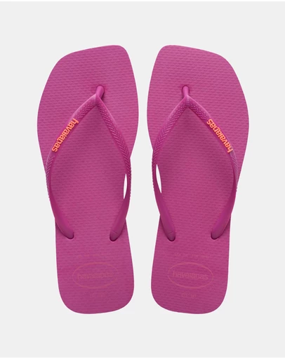 Havaianas - Slim Square Logo Pop Up - Women's