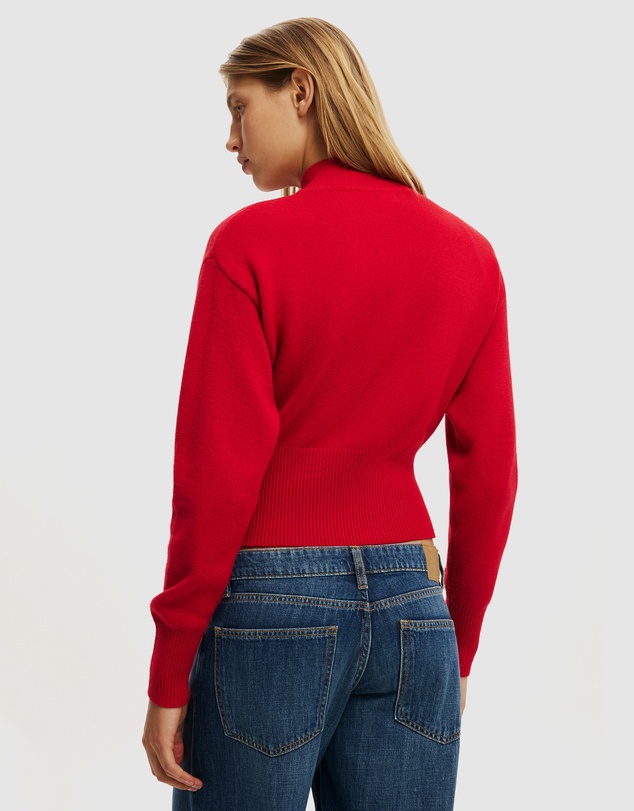 Cotton On - Lotus Cinched Zip Knit
