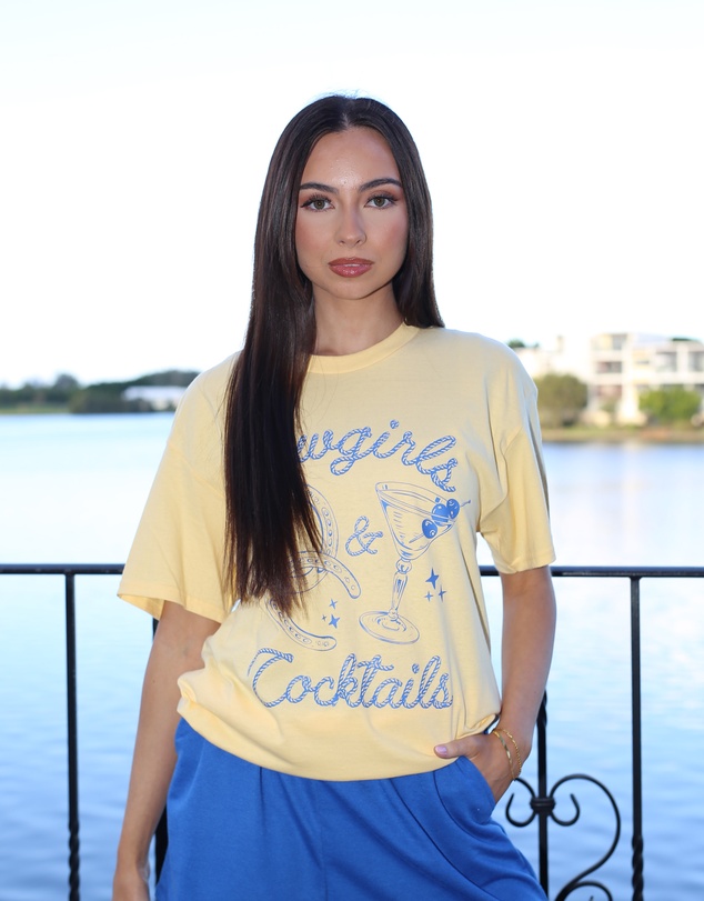 Vacancy Co - Cowgirls & Cocktails Tee
