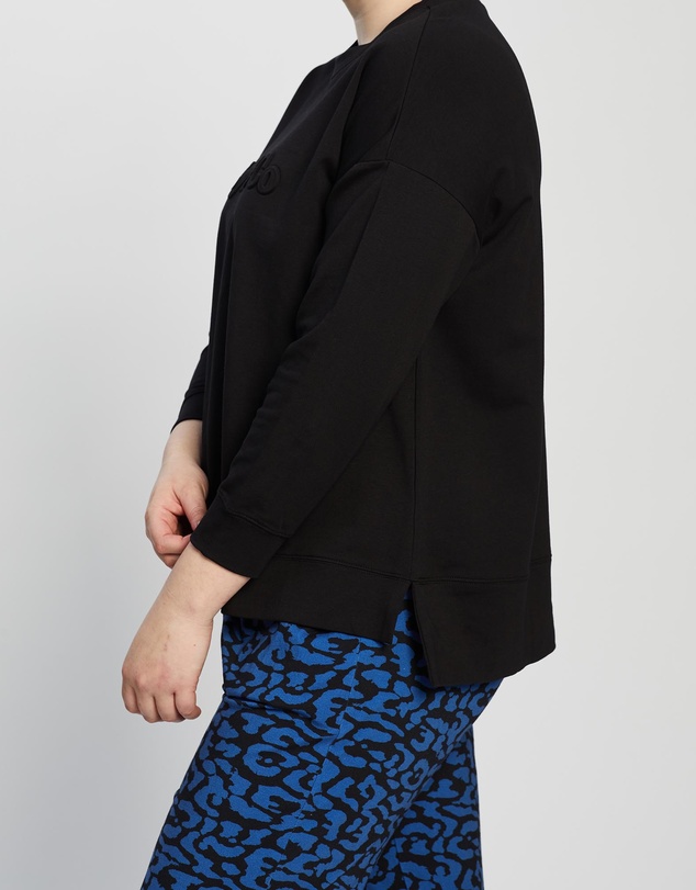 Love Your Wardrobe - Lyw & Co Embossed Sweat