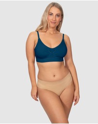 B Free Intimate Apparel - Wirefree Padded T-Shirt Bra (A-B-C-D-DD-E) Cup