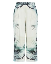 City Chic - Piper Palm Print Wide Leg Pant