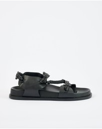 Sol Sana - Loe Footbed Black