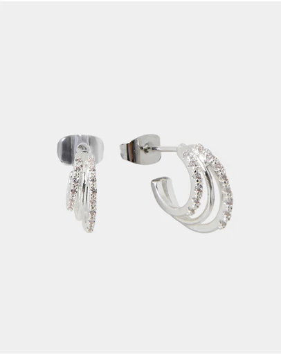 Forcast - Viviana Silver Earrings