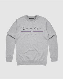 Xander - Grid Crewneck - Youth