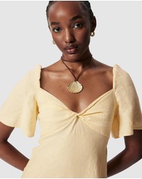 & Other Stories - Linen Midi Dress
