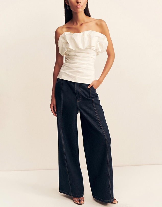 Shona Joy - Campbell Strapless Bubble Top
