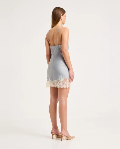 Rolla's - Rue Slip Dress - Dusty Blue