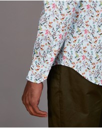 Simon Carter - Floral Bird Print Shirt