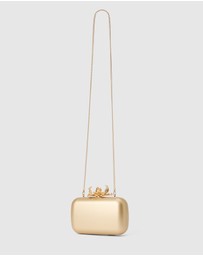 Forever New - Gina Orchid Clasp Hardcase Clutch Bag