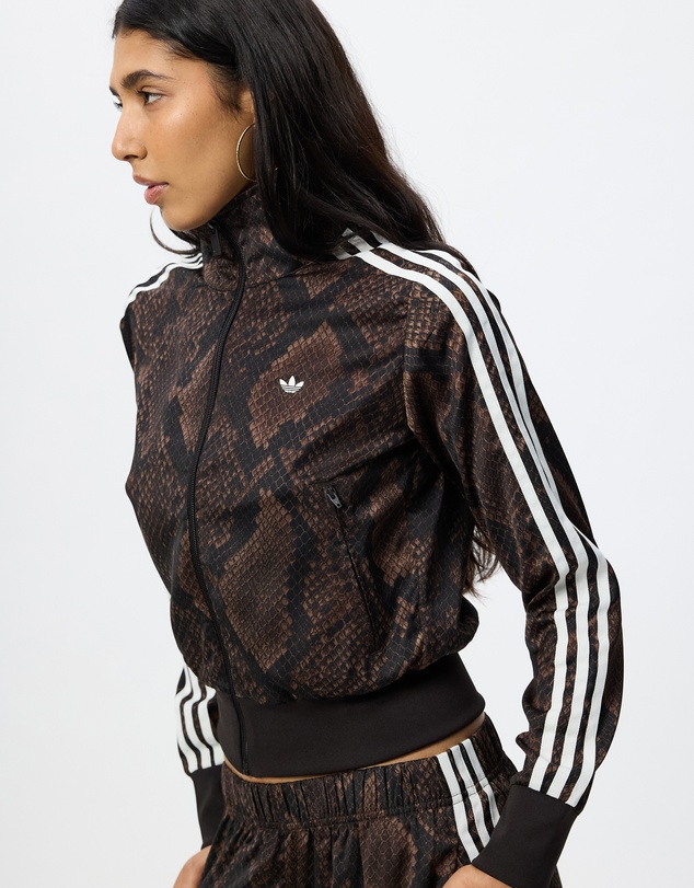 adidas Originals - Satin Snake Print Classic Firebird Track Jacket - ICONIC EXCLUSIVE