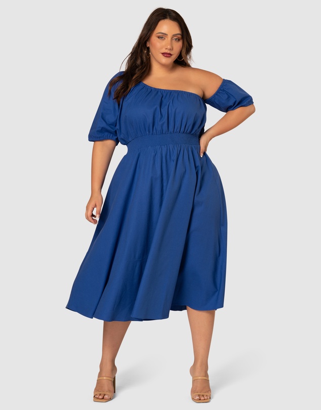 Pink Dusk by Curve Project - Brightside Midi Dress