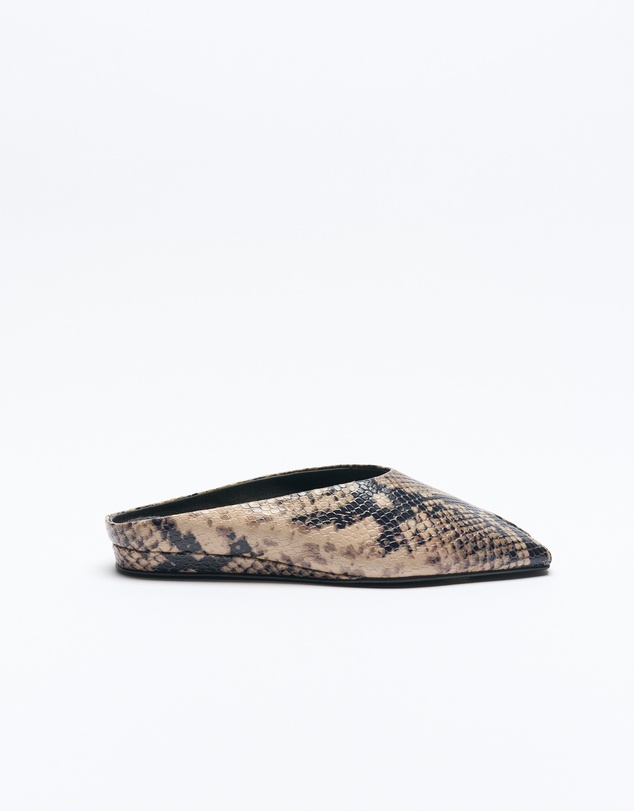 Walnut Melbourne - Pia Leather Mule
