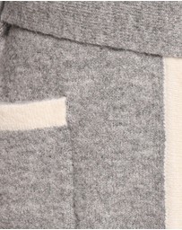 Petal & Pup - Maloney Tie Front Coatigan - Grey