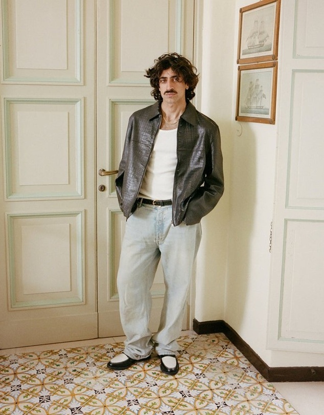 Duke + Dexter - Wilde Black + White Penny Loafer - Men's