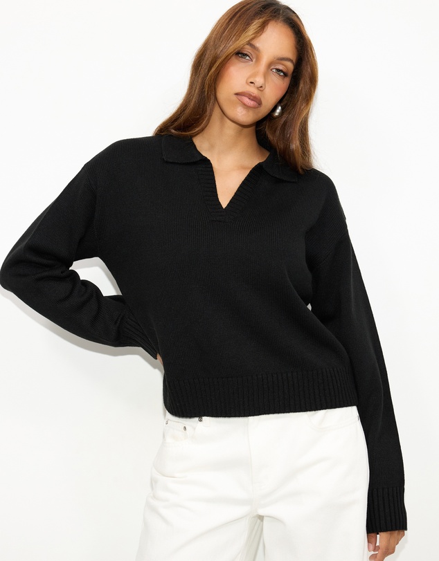 Dazie - Freya Knit Polo