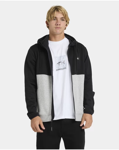Quiksilver - Mens Burnz Zip-Up Hoodie