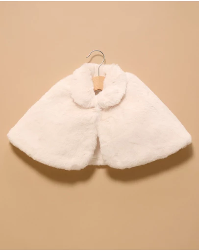 Purebaby - Faux Fur Cape - Kids-Babies
