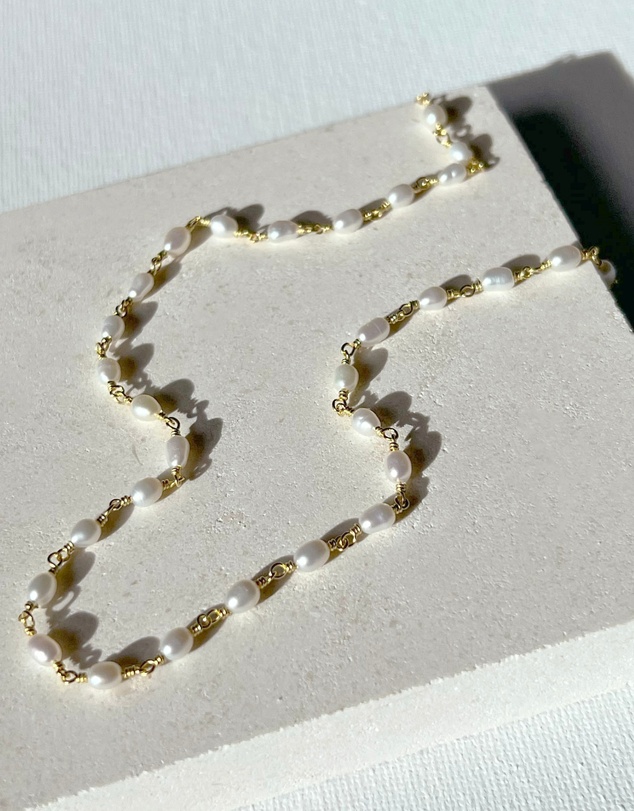 SAINT VALENTINE - Perla Necklace - Gold