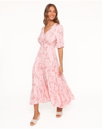 Petal & Pup - Kelda Dress - Rose Pink Floral