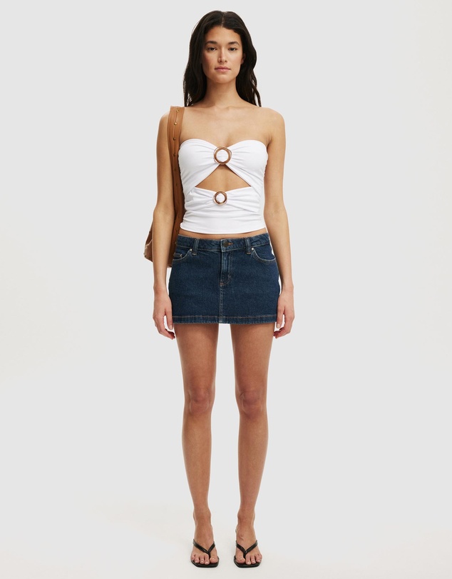 Cotton On - Scarlette Trim Detail Tube Top