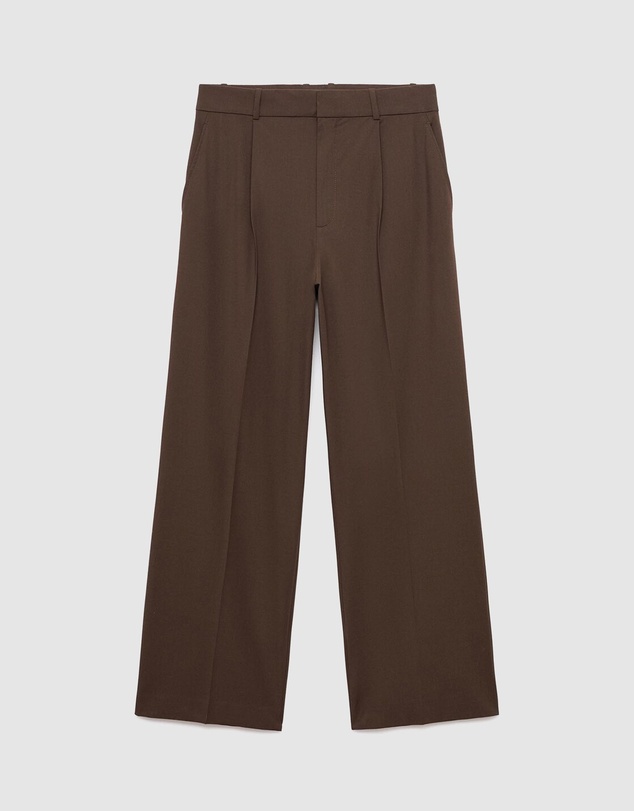 M.N.G - Low-Rise Wide-Leg Trousers