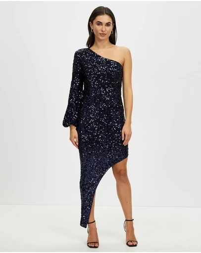 Romance by Honey and Beau - Abby-Rose One Sleeve Dress