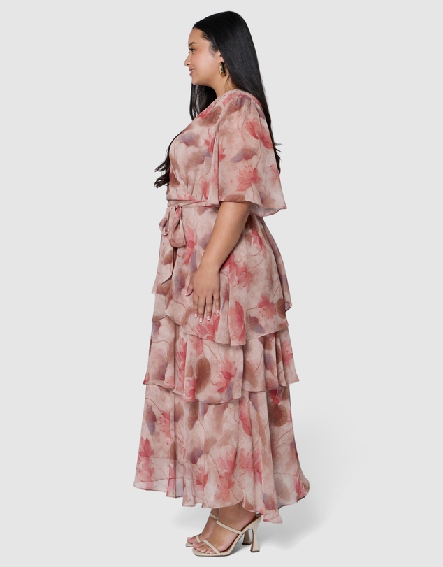Pink Dusk by Curve Project - Hypnotic Maxi Dress