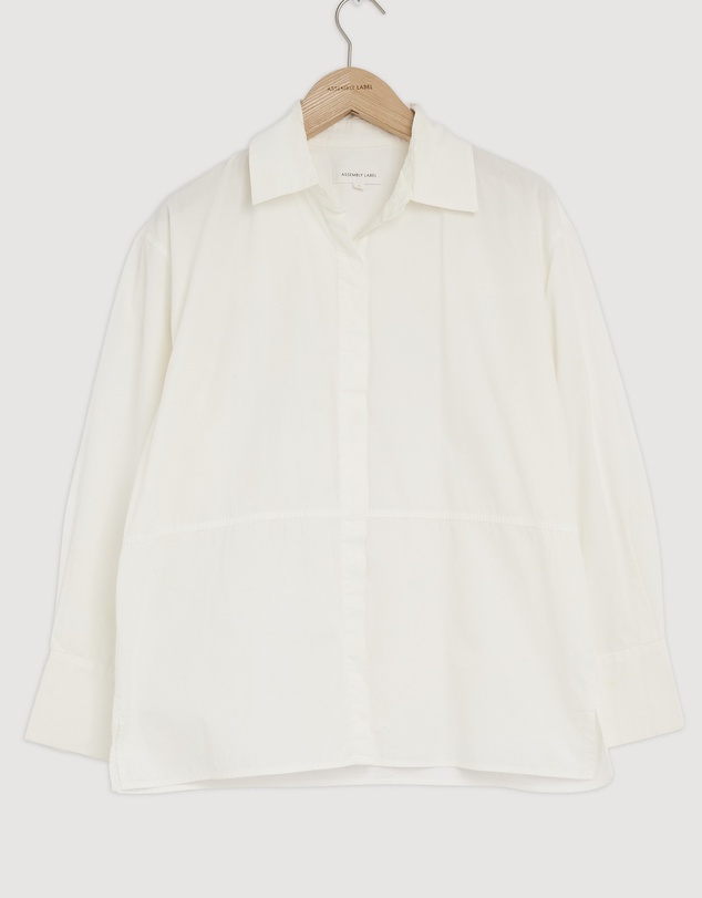 Revibe - Repaired Assembly Label Cotton Long Sleeve Shirt