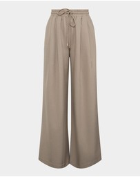 Forcast - Abel Elastic Waist Relaxed Pants
