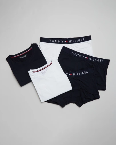 Tommy Hilfiger - 3-Pack Trunks & 2-Pack Tee Set