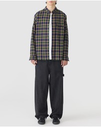 Bassike - Drop Shoulder Check Shirt
