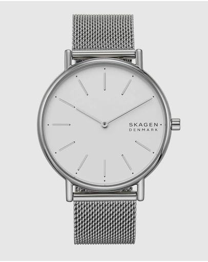 Skagen - Signatur Silver-Tone Analogue Watch SKW2785