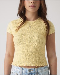 Decjuba Kids - Alessia Textured Top - Teens