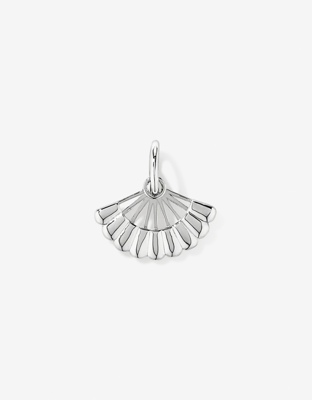 Michael Hill - Fan Pendant with Cubic Zirconia in Sterling Silver