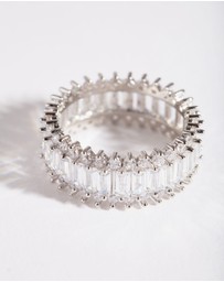 Lovisa - Cubic Zirconia Baguette Ring