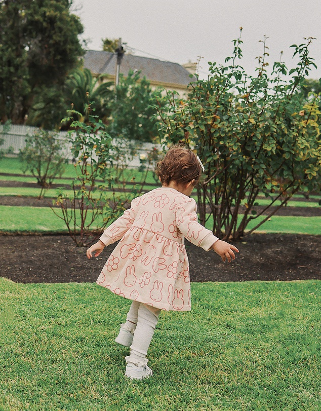 Kynd Baby - Miffy Sweater Dress In Baby Pink