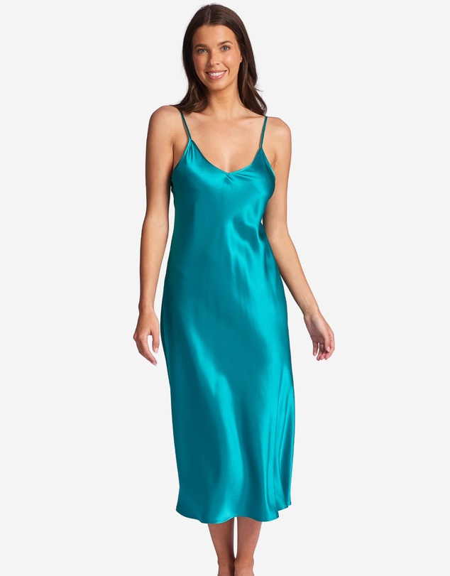 Love and Lustre - Silk Slip 3/4 Length