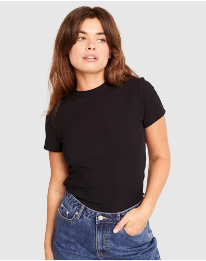 Boody - Ribbed Crew Neck T-Shirt