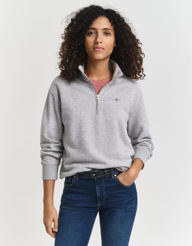 Gant - Shield Half Zip Sweatshirt