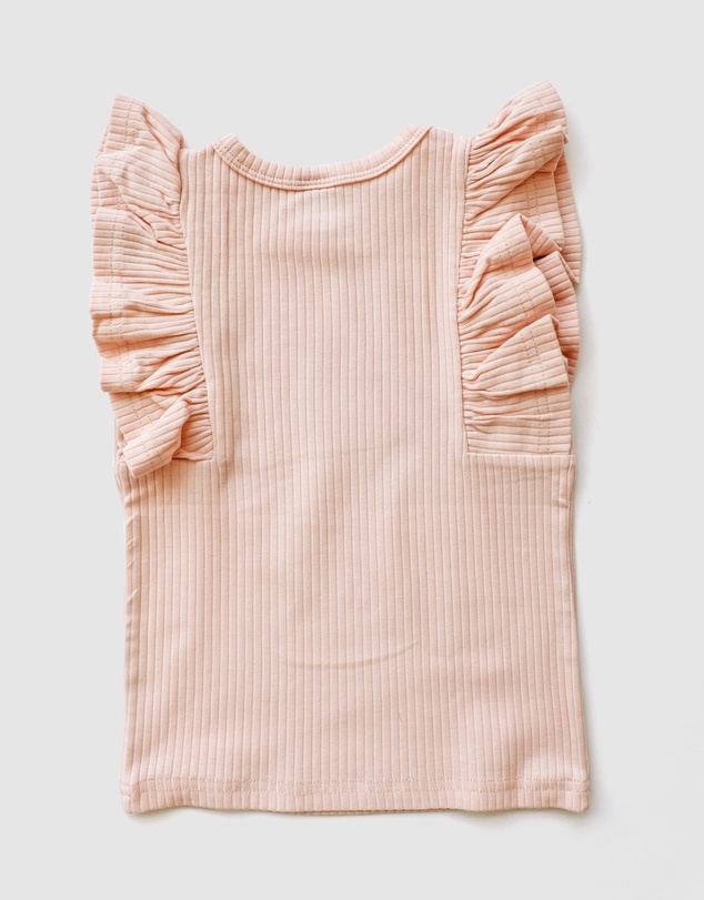 WITH LOVE FOR KIDS - Shimmy Wide Rib Tank Top - Kids