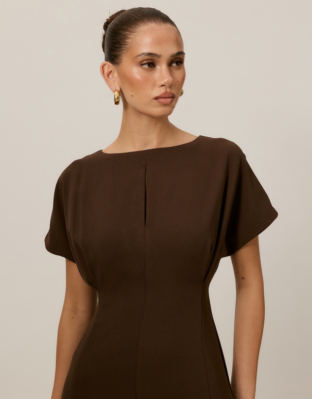 Tussah - Alex Boat Neck Midi Dress
