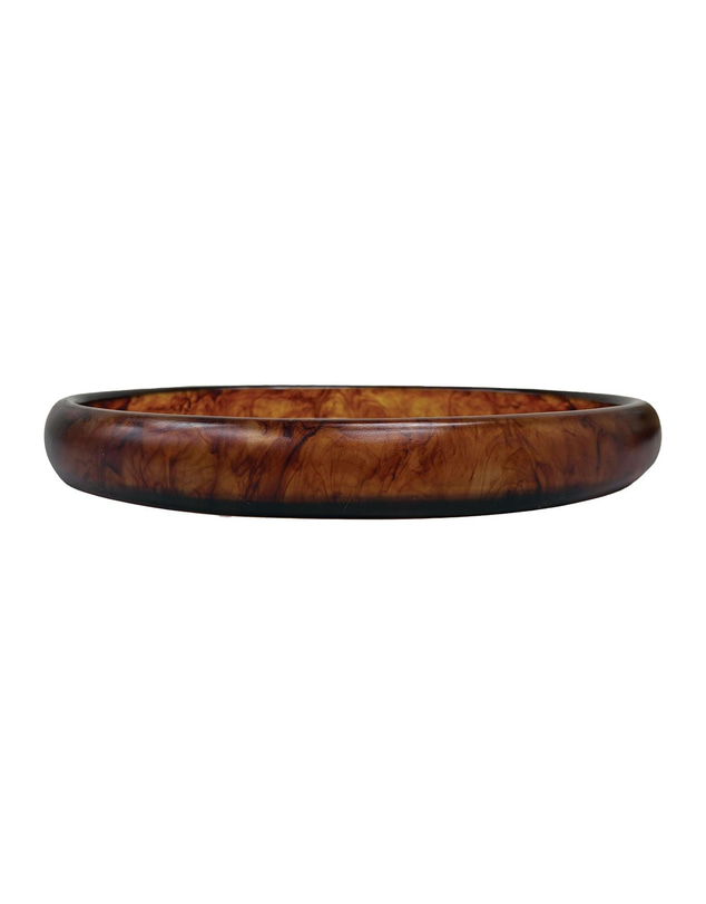 Urban Attitude - Urban Attitude MIA Extra Large Bowl Height 6cm, Width 37cm, Length 49cm - Dark Cocoa